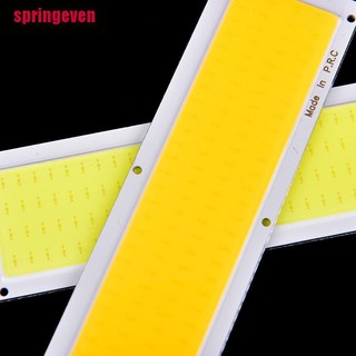 [springeven] สายไฟ LED COB 1000LM 10W พลังงานสูง 12V-24V สีขาวอบอุ่น