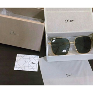 แว่นตากันแดด แว่นกันแดดฮิปฮอป แว่นกันแดด Dior Dior😘