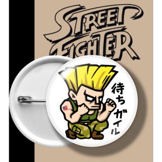 เข็มกลัด สตรีท ไฟเตอร์ กิลด์ STREET FIGHTER GUILE