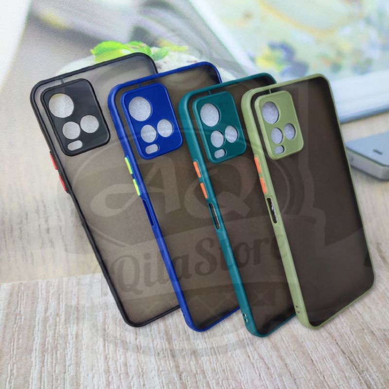 Vivo Y33s / Vivo V2109 Semi Hardcase Fuze Transparent Dove Aero Case