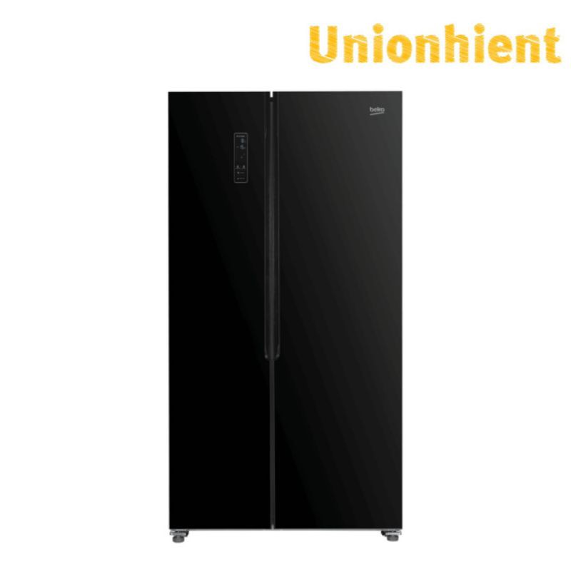 ตู้เย็น SIDEBYSIDE BEKO รุ่น GNT517XGB(กระจกดำ INVERTER)(18.5 คิว)
