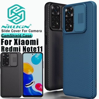 Nillkin CamShield เคสโทรศัพท์ PC เลนส์กล้องด้านหลัง แบบสไลด์ สําหรับ Xiaomi Redmi Note 11 Mi 10T 5G 10T Pro 5G 11T 11T Pro