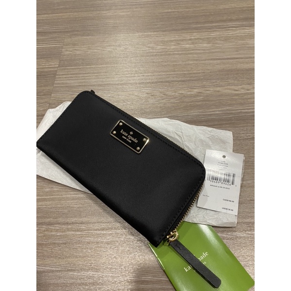💥แท้100%  มือ1 💥กระเป๋าสตางค์kate spade new york blake avenue neda wallet,black