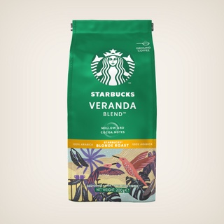 Starbucks® Veranda - Blonde Roast Ground Coffee กาแฟ สตาร์บัคส์ บดสำเร็จพร้อมชง 200กรัม ผลิตจากโปรตุเกส