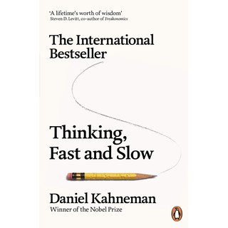 หนังสือภาษาอังกฤษ Thinking, Fast and Slow by Daniel Kahneman