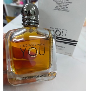 ของแท้ ล็อตใหม่ ฉลากไทย 100ml Emporio Armani Stronger With You 100 ml. EDT น้ำหอม น้ำหอมแท้ น้ำหอมผู้ชาย