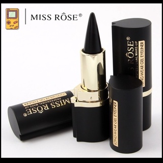 Miss Rose เครื่องสําอางปากกาอายไลเนอร์เนื้อแมทติดทนนาน อายไลเนอร์แต่งหน้าเวที ทำให้ตาโตขึ้น#Palm Fun