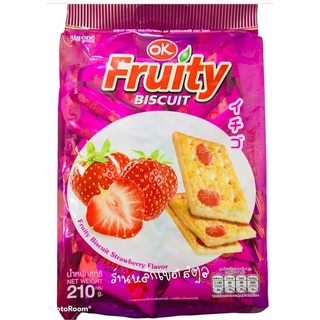 Fruity Biscuits รสสตอเบอรี่