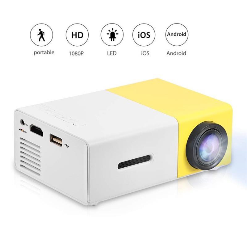 Morui YG-300 600 Lumens Mini Portable Projector