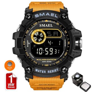 SMAEL นาฬิกาข้อมือผู้ชาย Sport Digital LED กันน้ำ  รุ่น SM8010   เท่ห์