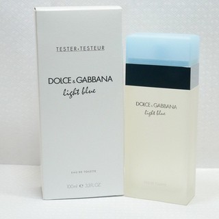 น้ำหอม D&amp;G Light Blue Eau de Toilette 100ml (Tester box)