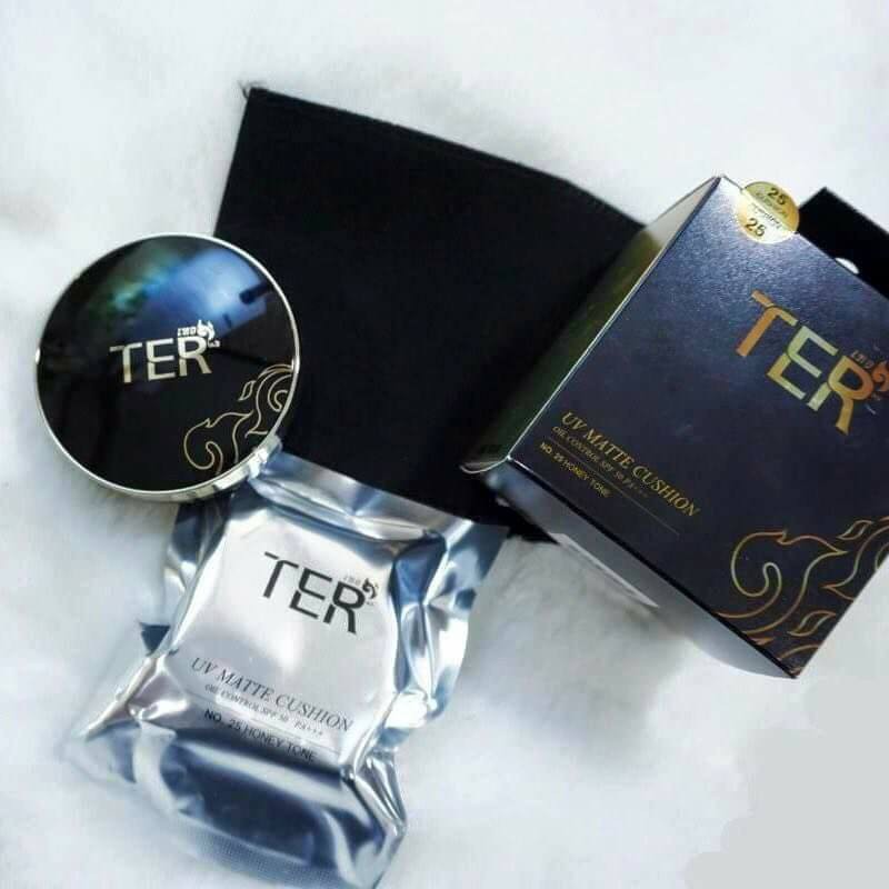 TER UV Matte Cushion Oil Control SPF50 PA+++ ตลับจริง