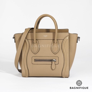 CELINE NANO LUGGAGE DUNE