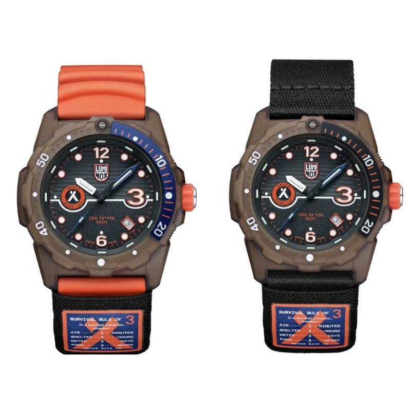 นาฬิกา Luminox BEAR GRYLLS SURVIVAL RULE OF 3 X TIDE 3720
