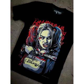 uRIL BT 95 HARLEY QUINN BLACK TIMBER BT T-SHIRT SIZE S M L XL XXL   oversize     กล่อง