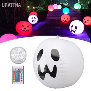Urattna โคมไฟลูกบอลเป่าลม Led หลากสีสัน สําหรับตกแต่งปาร์ตี้ฮาโลวีน