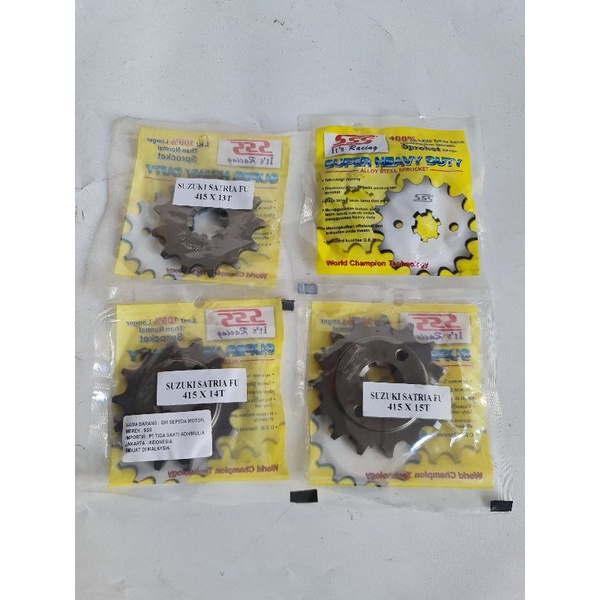 Sss 415 suzuki satria fu เกียร์หน้า