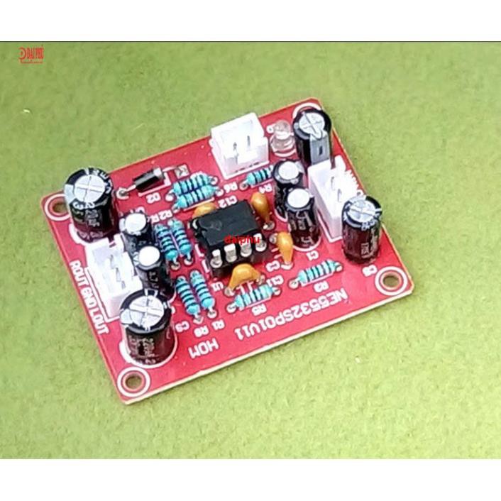 วงจรขยาย NE5532 พร้อมแหล่ง DC 6-30V