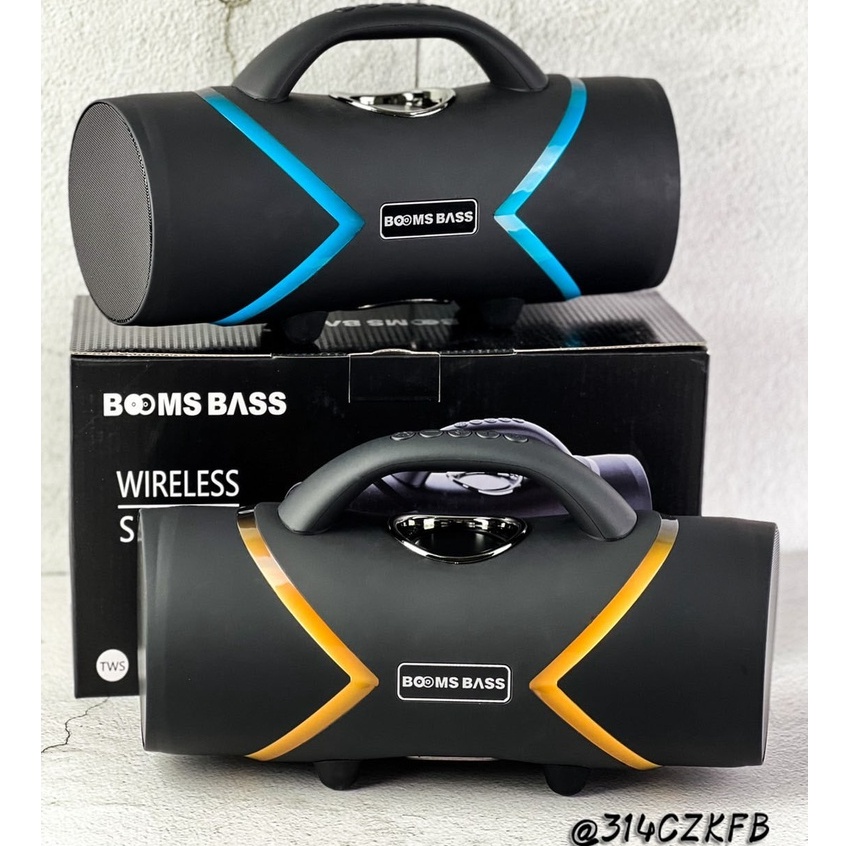 [Set คู่ ได้ 2 ตัว]⚡️ลำโพง BOOMS BASS​ รุ่น L20 (แบรนด์แท้)⚡️ มีไฟ LED เบสแน่น เสียงดัง ดีไซน์สุดเท่