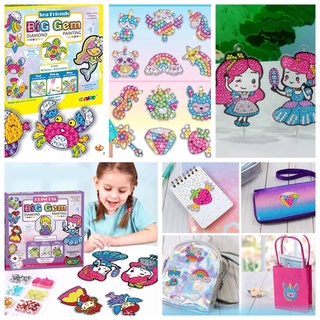 DIY สติ๊กเกอร์ คริสตัล เจ้าหญิง Big Gem Diamond Sticker
