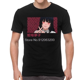 ถูกสุดๆพร้อมส่ง เสื้อยืดแขนสั้น ผ้าฝ้าย พิมพ์ลายการ์ตูนอนิเมะ Tvoe Yumeko Jabami Kakegurui หลากสี สไตล์สตรีท สําหรับผู้ช