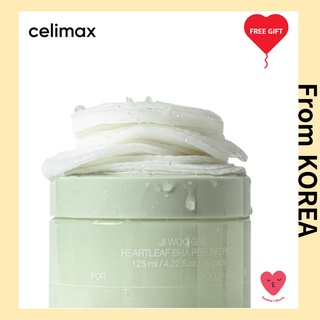 [celimax] แผ่นปอกเปลือก BHA JI WOO GAE Heartleaf 60 แผ่น