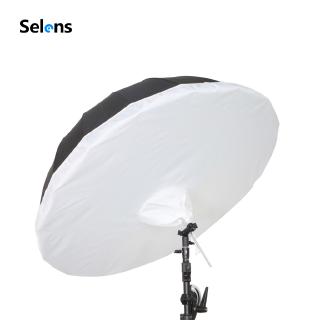 Selens Softbox ตัวกระจายแสงสำหรับร่ม สำหรับ ร่มสะท้อนทรง 8 เหลี่ยม ขนาด 105/130/165 ซม Parabolic ร่มสะท้อนสำหรับไฟสตูดิโอ SpeedLite/Flash