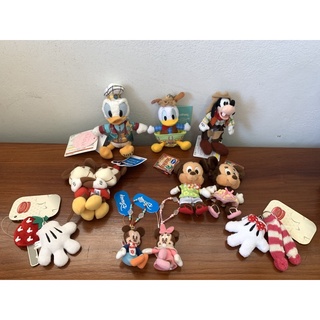 ✨สินค้ามือหนึ่ง✨   พวงกุญเเจ Mickey&amp;Friends🐭💕✨ (นำเข้าจากญี่ปุ่น🇯🇵)