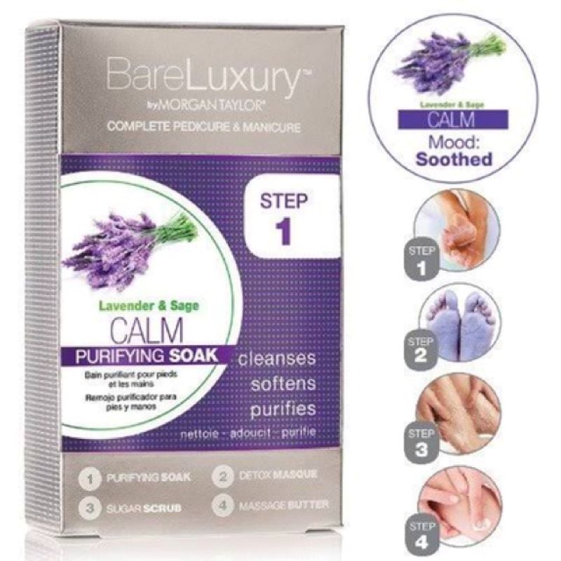 Morgan Taylor Bear Luxury spa Complete Pedicure Manicure with nails ...