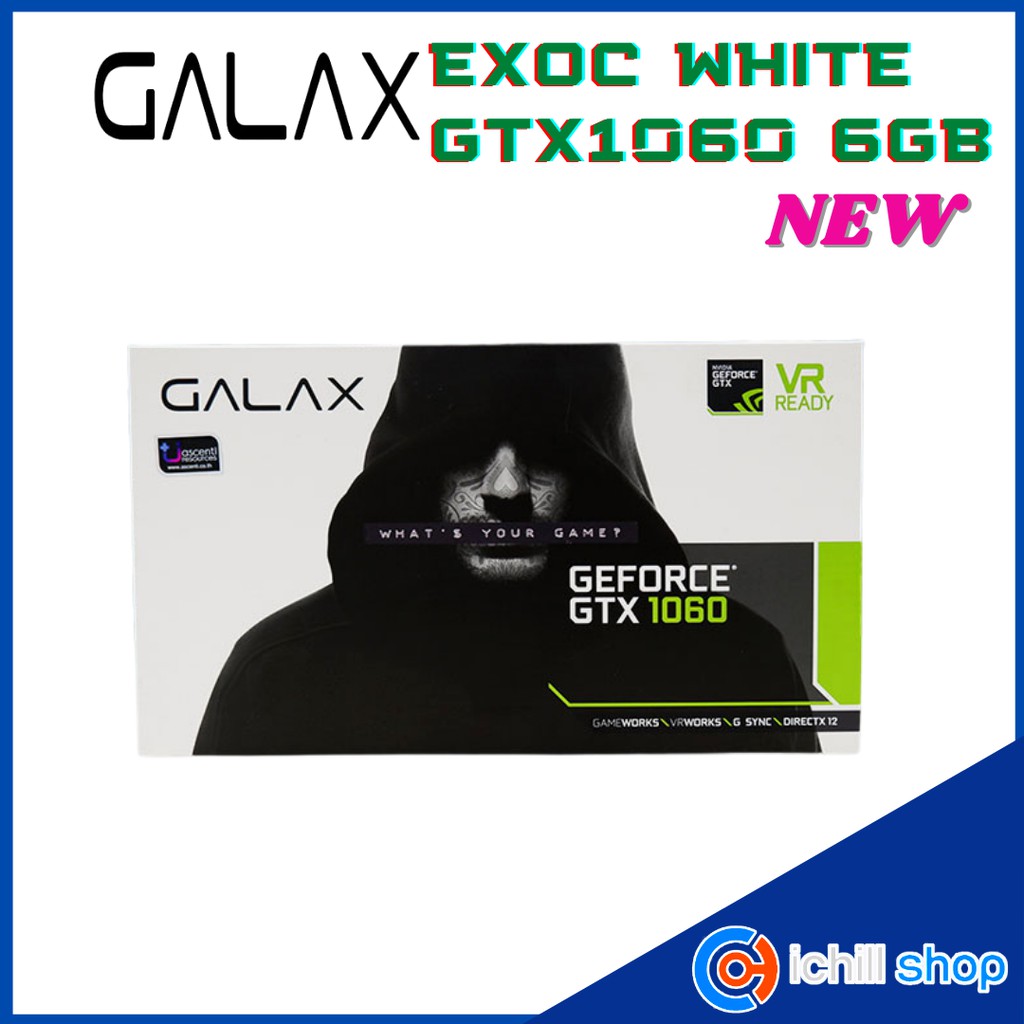 การ์ดจอ Galax EXOC White GTX1060 6GB 2F *ของใหม่* (ประกัน ร้าน 30 วัน) P07852 #8