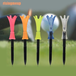 Risingmeup ~@ ลูกกอล์ฟพลาสติก ปรับความสูงได้ 4 ชิ้น