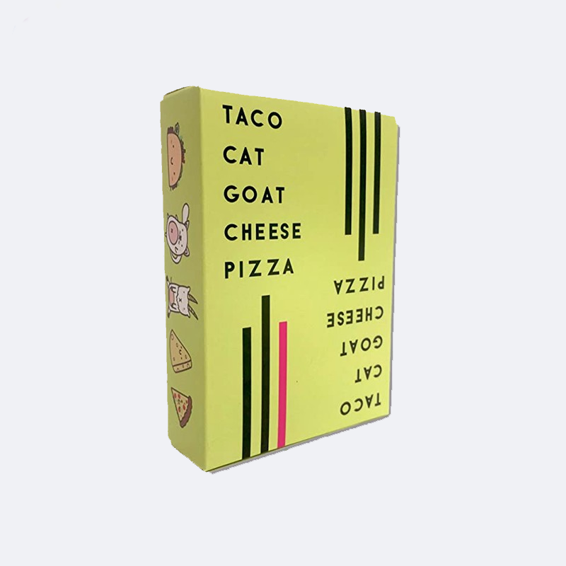 Taco Cat Goat Cheese Pizza Card Game แพะเกมกระดานพิซซ่าบอร์ดเกม