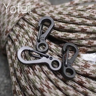 คาราไบเนอร์ คาราบิเนอร์ Yofeil SF mini carabiner, clip, aluminum alloy สำหรับการตั้งแค๊มป์ ปีนเขา พวงกุญแจ และอื่นๆ