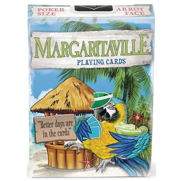 การ์ดการเล่น Margaritaville จักรยาน