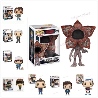 ฟิกเกอร์ Funko POP Stranger Things Battle Demogorgon Battle Eleven Nancy ของเล่นสําหรับเด็ก