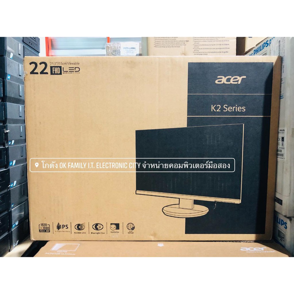 💥ลดล้างสต็อค💥จอคอมพิวเตอร์ ACER K222HQL 21.5" IPS