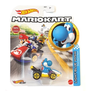 Hot Wheels Mario Kart Light-Blue Yoshi GBG35