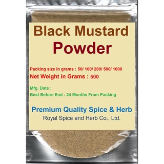 #Black Mustard Powder,500 Grams