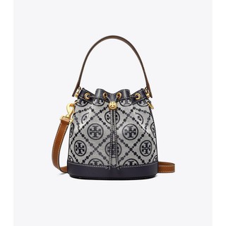 ถึงไทยพร้อมส่ง Tory Burch BUCKET T Monogram jacquard แท้💯