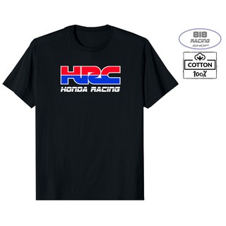 เสื้อยืด RACING เสื้อซิ่ง [COTTON 100%] [HRC HONDA RACING]