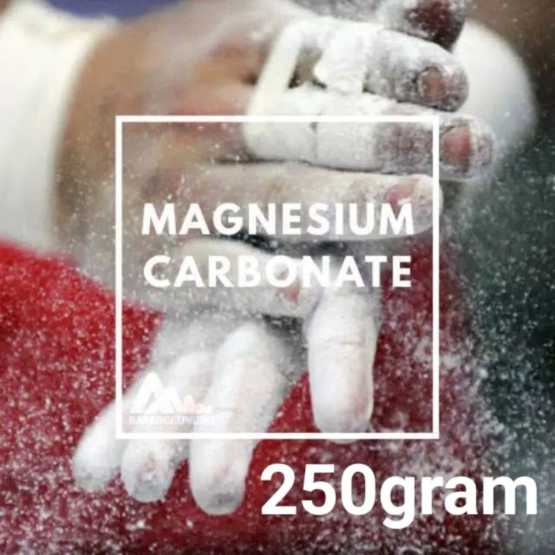 Magnesium Carbonate (MgCO3) Food Grade Chalk Sports Gym Rock Climbing Powder 250gram