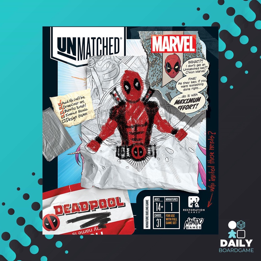 Unmatched : Deadpool [Boardgame][Expansion]