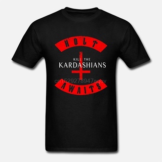 ใหม่ เสื้อยืดลําลอง แขนสั้น พิมพ์ลาย Kill The Kardashians Holt Awaits Slayer Gary Holt Exodus สําหรับผู้ชาย Pcdcfp62Ofhh