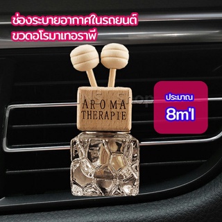 ขวดน้ำหอมอโรม่า  ขวดน้ำหอมติดช่องแอร์รถยนต์  car perfume bottle