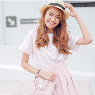 Soft pink basic by fahfahs (ผ้าหนังปริ้นลาย)