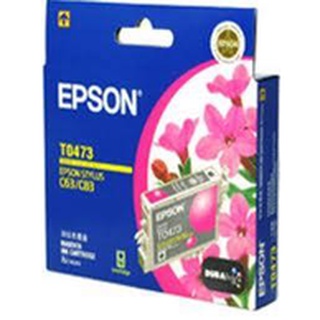 EPSON T0473 M (T047390) สีม่วงแดง STYLUS C63/ C65/ C83/ CX3500/ CX4500/ CX6500