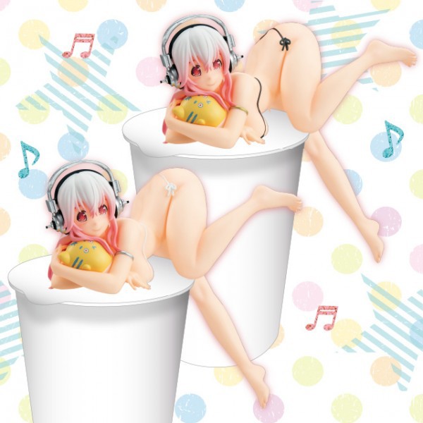 ฟิกเกอร์แท้ FuRyu Noodle Stopper Figure - Super Sonico