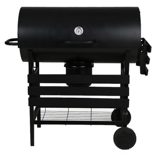 เตา BBQ ถ่าน SPRING BARREL สีดำ เตาบาร์บีคิว เตาปิ้งย่าง BBQ Barbecue Grill