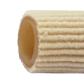 Deramed Footcare Protective Gel Toe Cap (Ribbed) ปลอกสวมนิ้วมือและนิ้วเท้าปลายปิด แบบมีเจลสำหรับเล็บขบ เล็บฉีก
