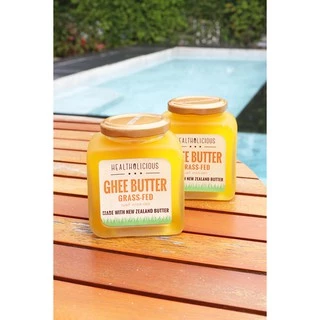 Grass-Fed Ghee กี made from New Zealand Butter / NO AMF / no Indian import) Smart IF/ HEALTHOLICIOUS
